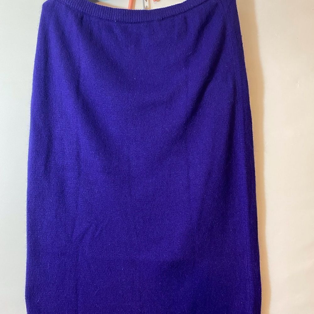 NWOT 2 pc. Silk and Angora Rabbit Very Embellished Outlander Sweater and Skirt - Picture 4 of 8